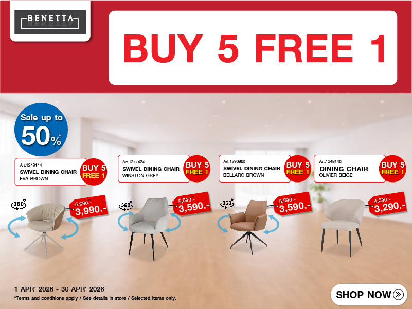 BUY 5 GET 1 FREE